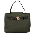 Versace Green Leather Handbag
