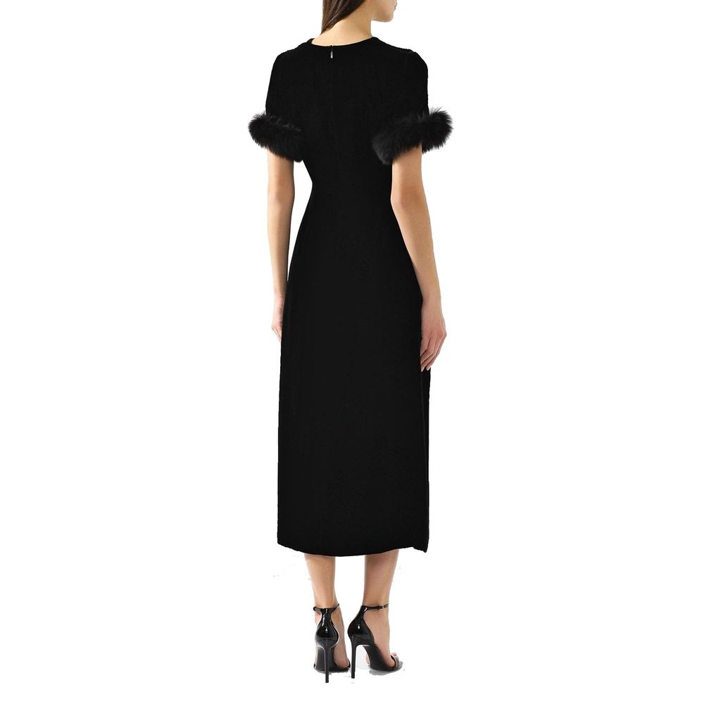 Fendi Black Viscose Cocktail Dress