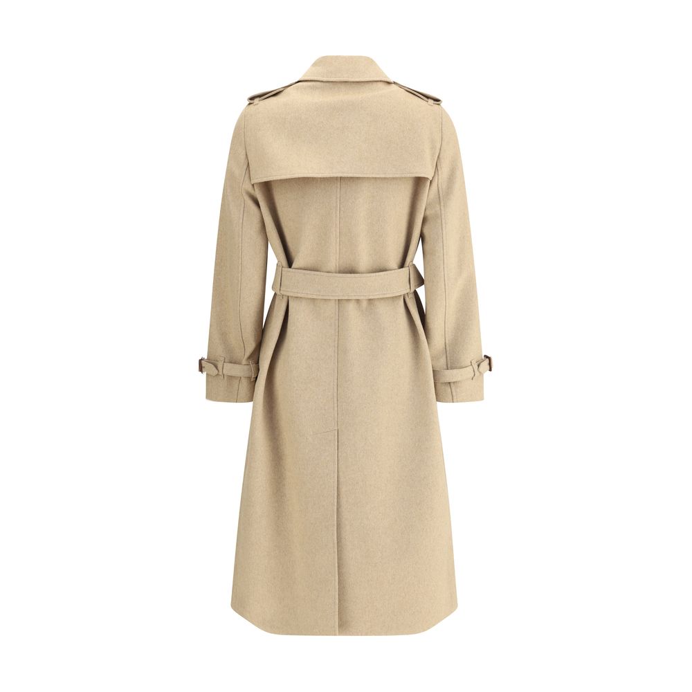 Burberry Beige Cashmere Coat