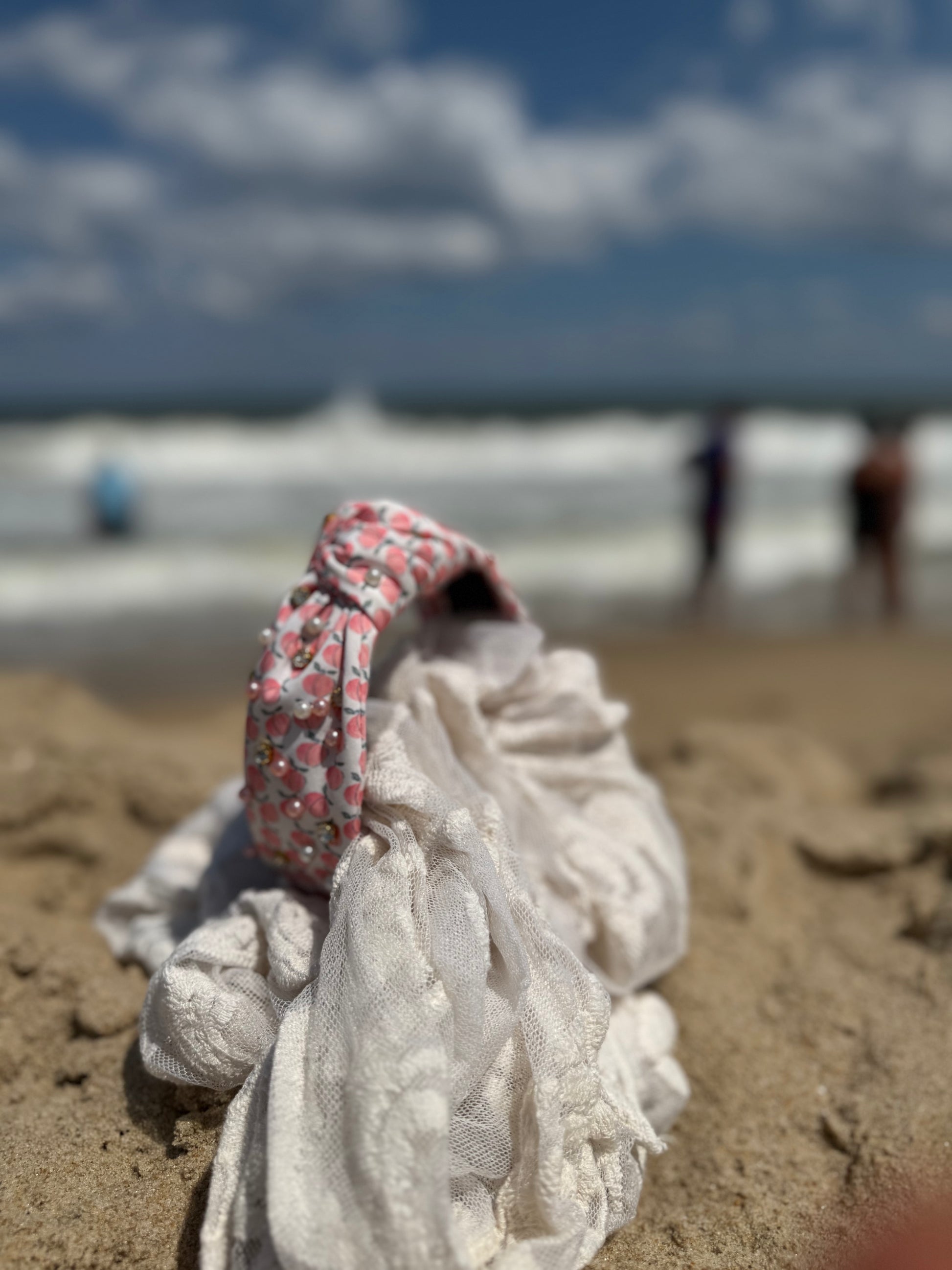 Juicy Peach Headband from Pattern Babe by Salty Bloom