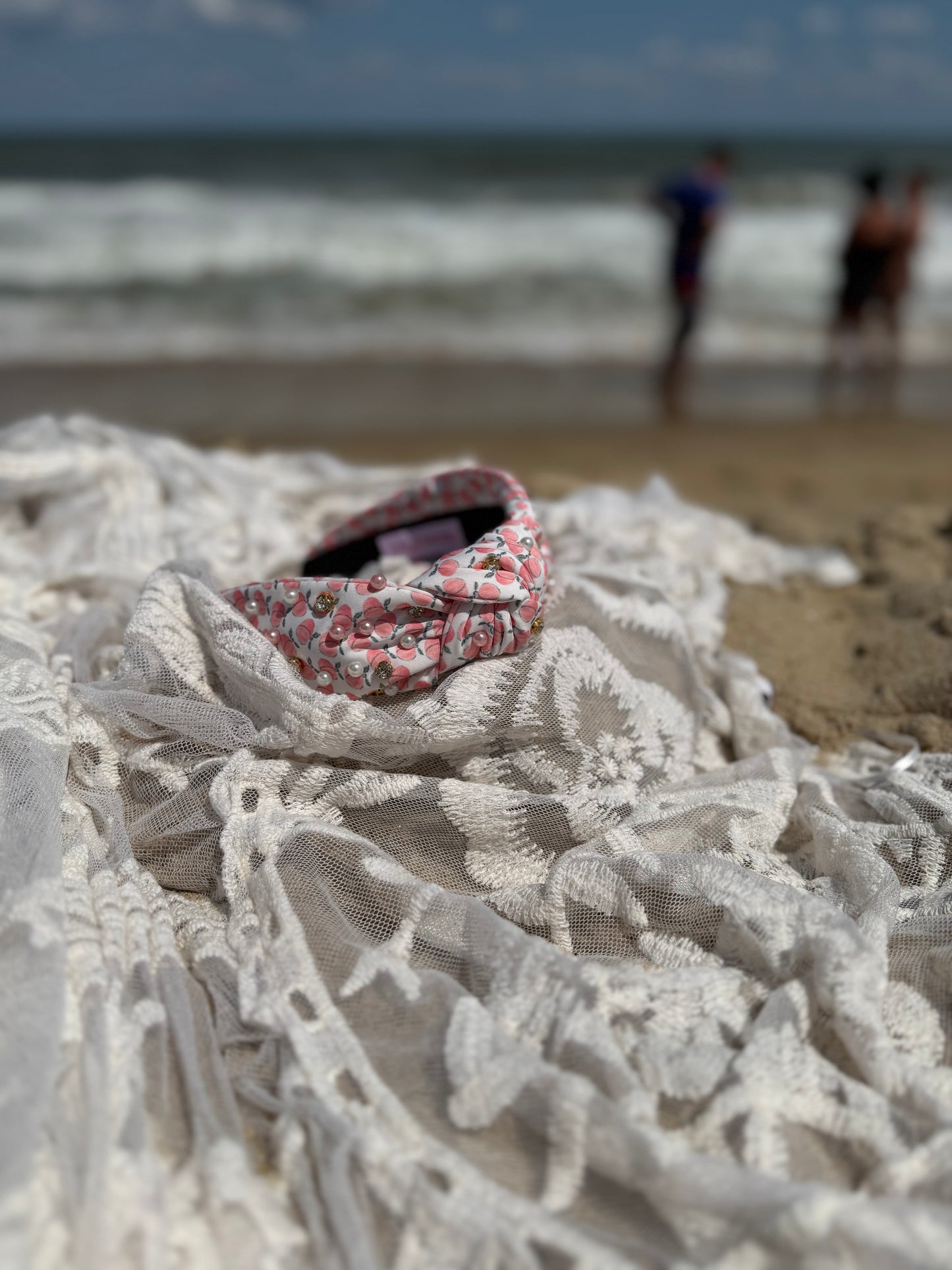 Juicy Peach Headband by Pattern Babe